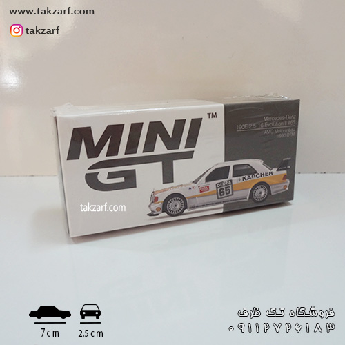 mercedes-benz 190e scale 1/64 mini gt