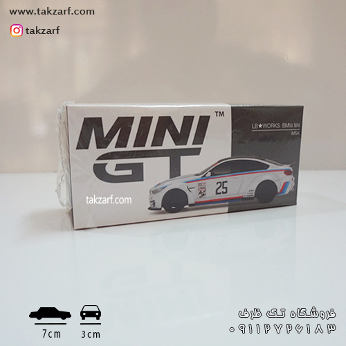 bmw m4 mini gt 1/64