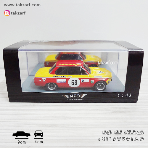 bmw 2002 scale 1/43 neo