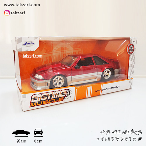 ford mustang gt 1989 jada 1/24