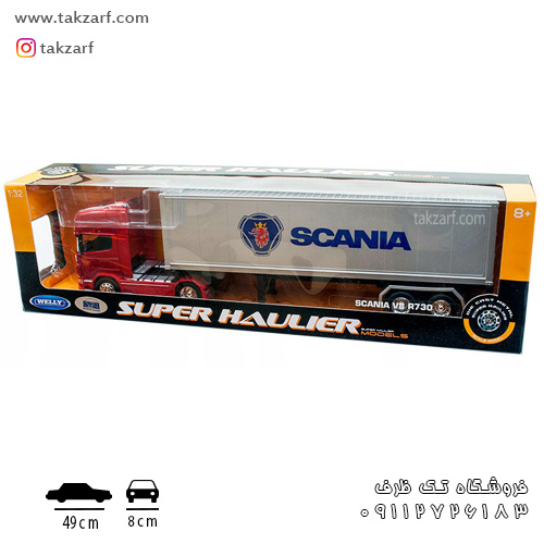 ماکت scania v8 r730