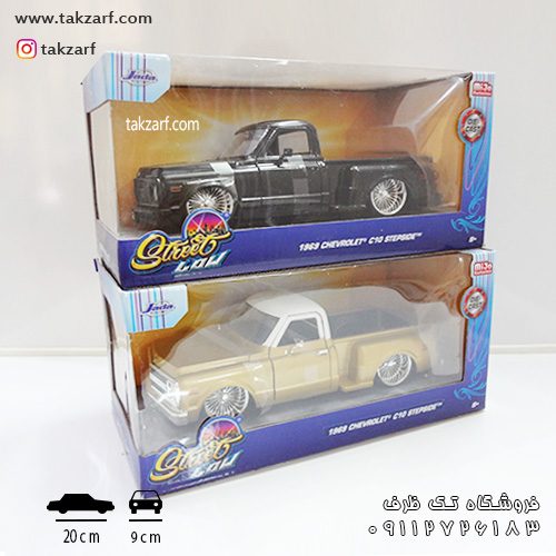 chevrolet c10 stepside 1969 jada 1/24