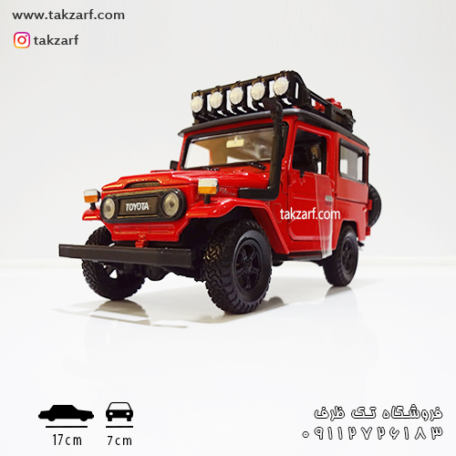 ماکت ماشین تویوتا fj40